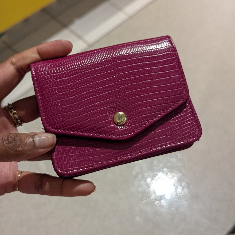 Elegant Magenta Wallet